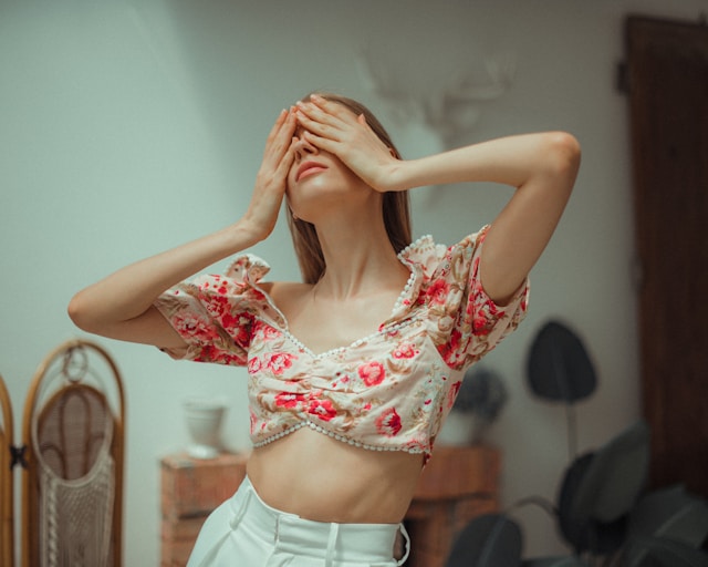Floral Wire Tank Top